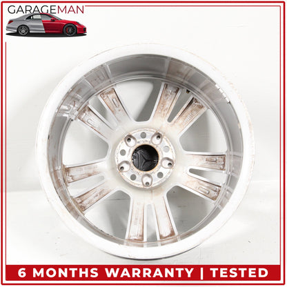 2014-2016 Mercedes W212 E350 Twin 5 Spoke Wheel Rim 8.5JX18H2ET48 2124015702 OEM