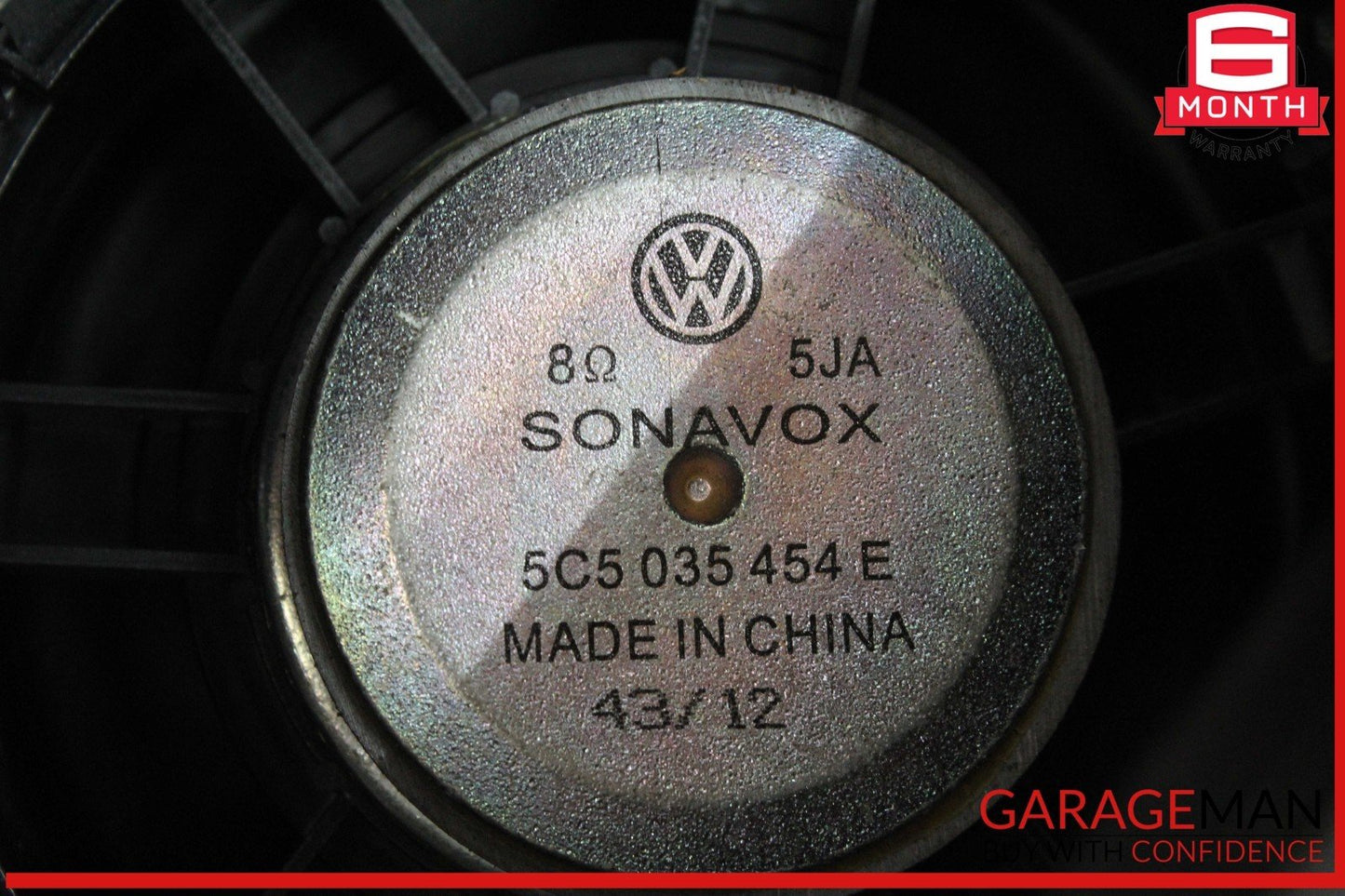 12-19 Volkswagen Beetle Rear Left and Right Side Audio Sound Woofer Speaker OEM