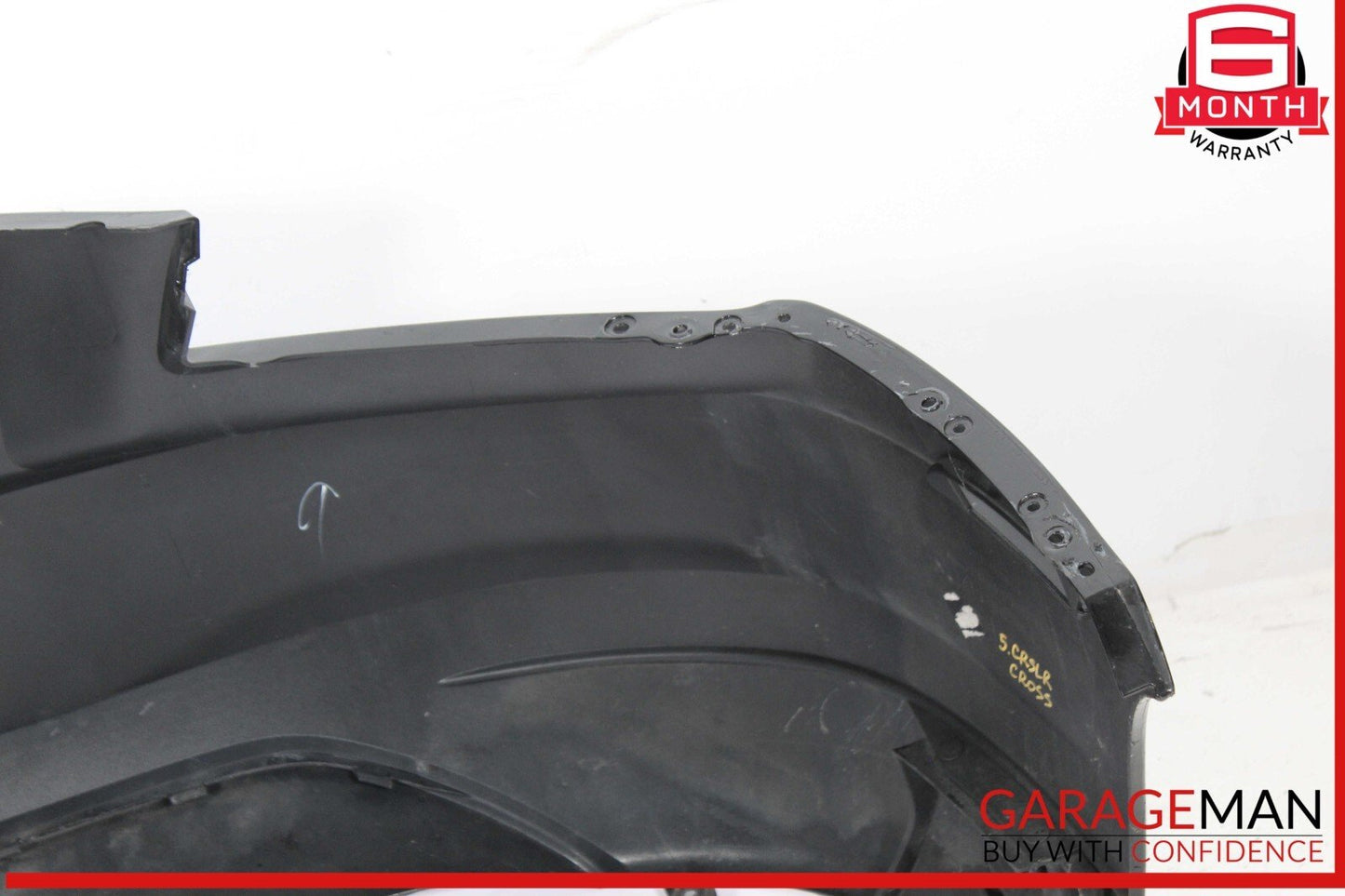 04-08 Chrysler Crossfire Rear Bumper Cover Panel Black OEM