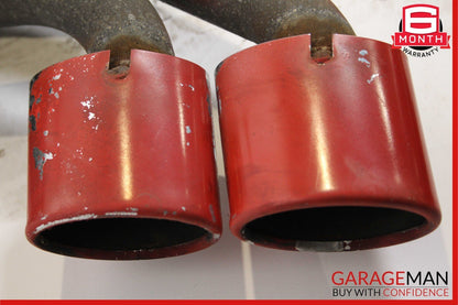 97-04 Chevy Corvette C5 Rear Right & Left Exhaust System Muffler Tips Assembly