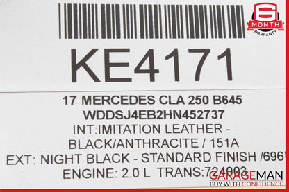 14-18 Mercedes W117 CL250 Rear Left Driver Side Spindle Knuckle Hub Bearing OEM