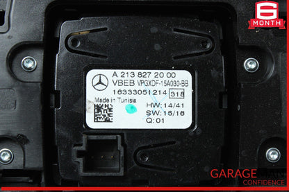 17-19 Mercedes W213 E300 Center Console Trim Assembly Black OEM