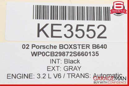 97-05 Porsche Boxster 986 Shift Box Floor Gear Shifter Lever Knob w/ Cables OEM