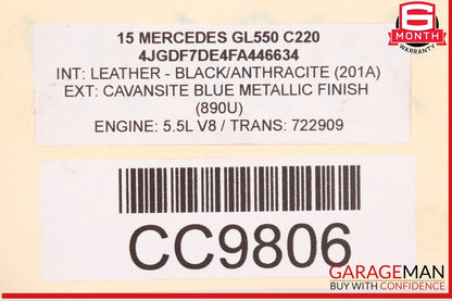12-16 Mercedes X166 GL550 ML550 722.9 7G Automatic Transmission 722.909 OEM 157k