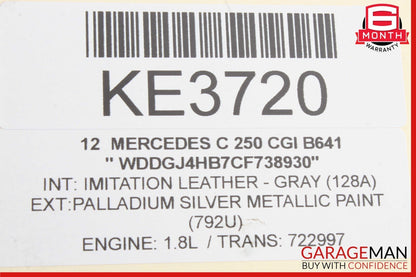 12-15 Mercedes W204 C250 SLK250 M271 1.8L Turbo Turbocharger IHI 2710903680 OEM