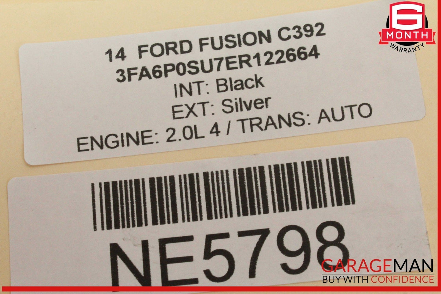 13-16 Ford Fusion Front Dashboard Audio Radio Display Screen Monitor OEM