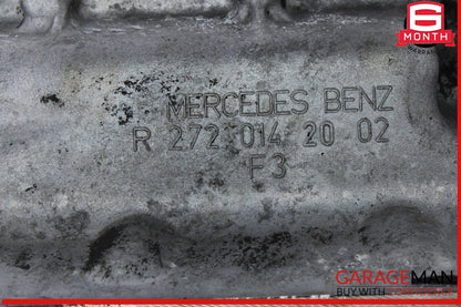 06-13 Mercedes W164 ML350 4MATIC Engine Upper Oil Sump Baffle Pan 2720142002 OEM