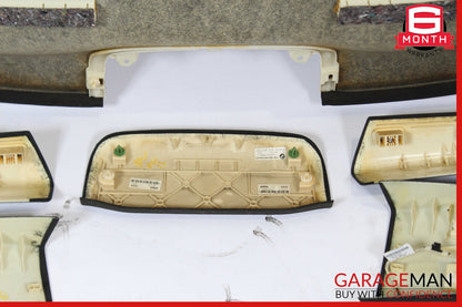13-19 BMW 640i Roof Headliner Pillar Trim Cover Set OEM
