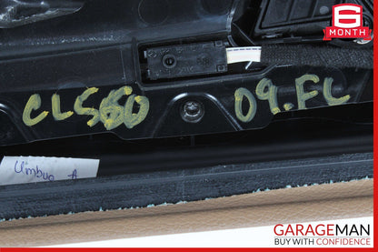 07-10 Mercedes W216 CL550 Front Left Side Interior Door Panel Trim Cover Assy