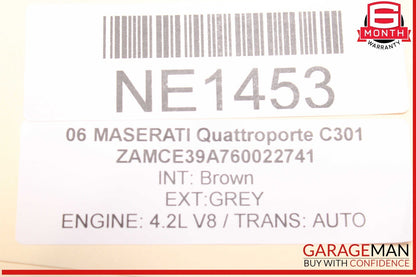 03-08 Maserati Quattroporte M139 Dashboard Dash Board Panel Assembly OEM