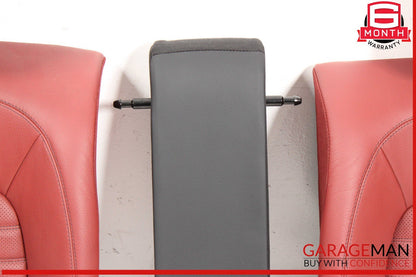 19-22 Mercedes W205 C300 Front & Rear Seats Seat Cushion Assembly Red OEM