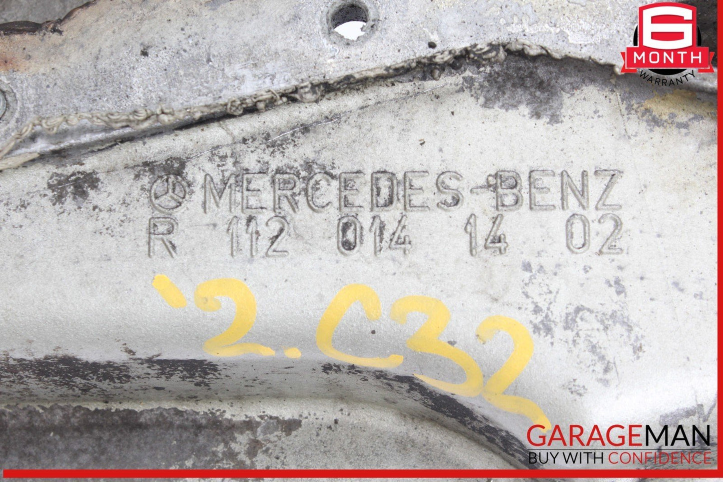 01-05 Mercedes W203 C32 AMG CLK320 Engine Upper Oil Pan 1120141402 OEM