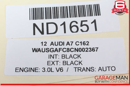12-18 Audi A7 Bose Rear Trunk Subwoofer Sub Woofer Audio Speaker Box OEM