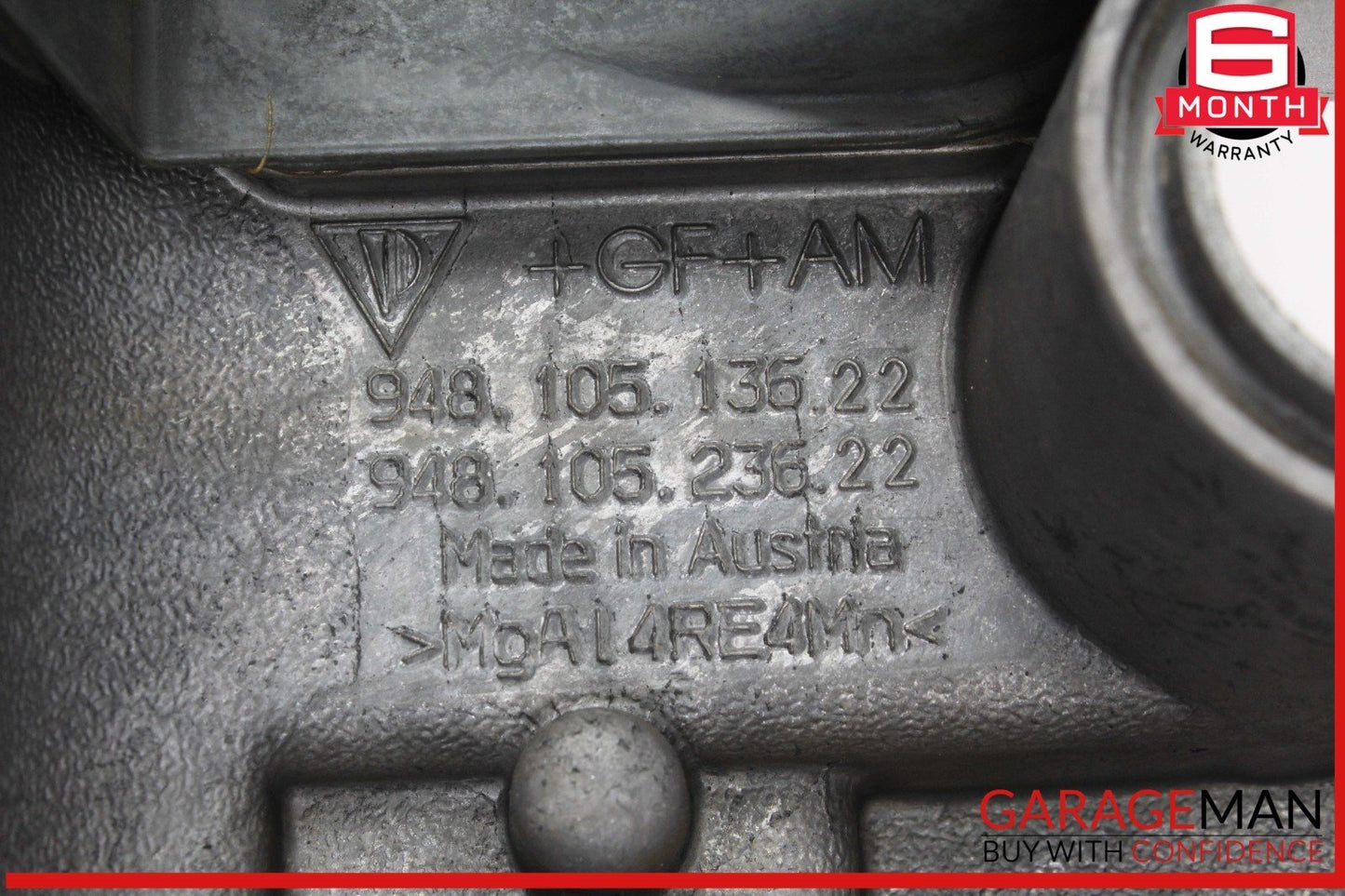 10-16 Porsche Panamera 970 Cayenne 958 4.8L Left Side Cylinder Head Cover OEM