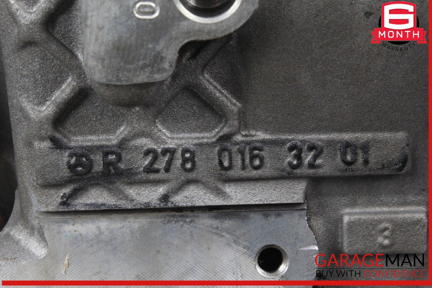 11-20 Mercedes W221 S550 CLS550 M278 4.6L Engine Cylinder Head Right OEM