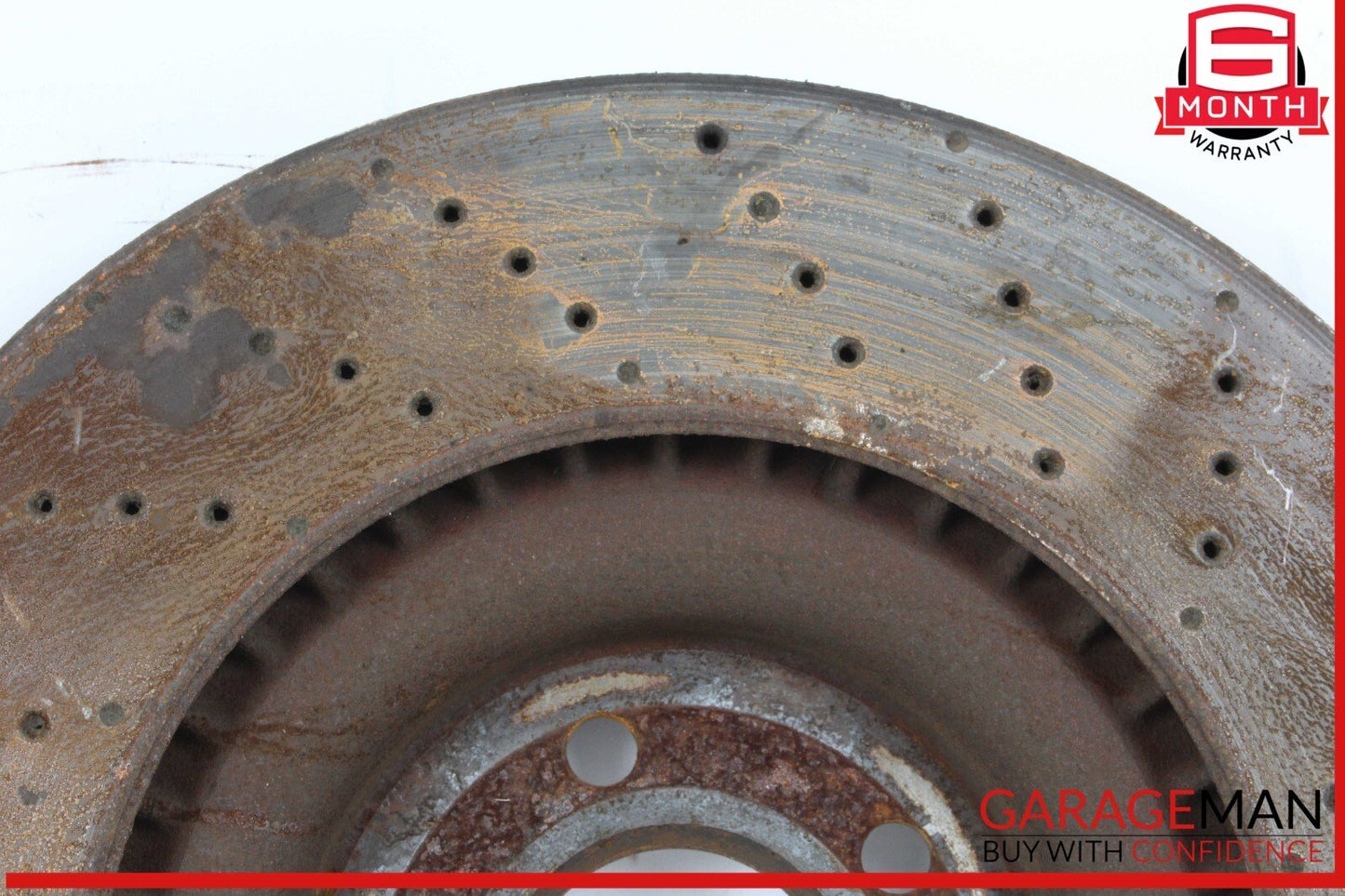 13-19 Mercedes X166 GL450 4MATIC Front Left & Right Brake Rotor Disc Set of 2
