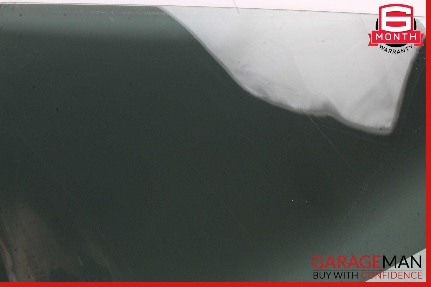 08-17 AUDI S5 FRONT LEFT DRIVER DOOR WINDOW GLASS OEM
