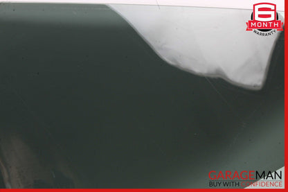 08-17 AUDI S5 FRONT LEFT DRIVER DOOR WINDOW GLASS OEM