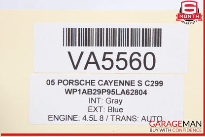 03-06 Porsche Cayenne S 955 Right Side Cylinder Head 948104103 OEM