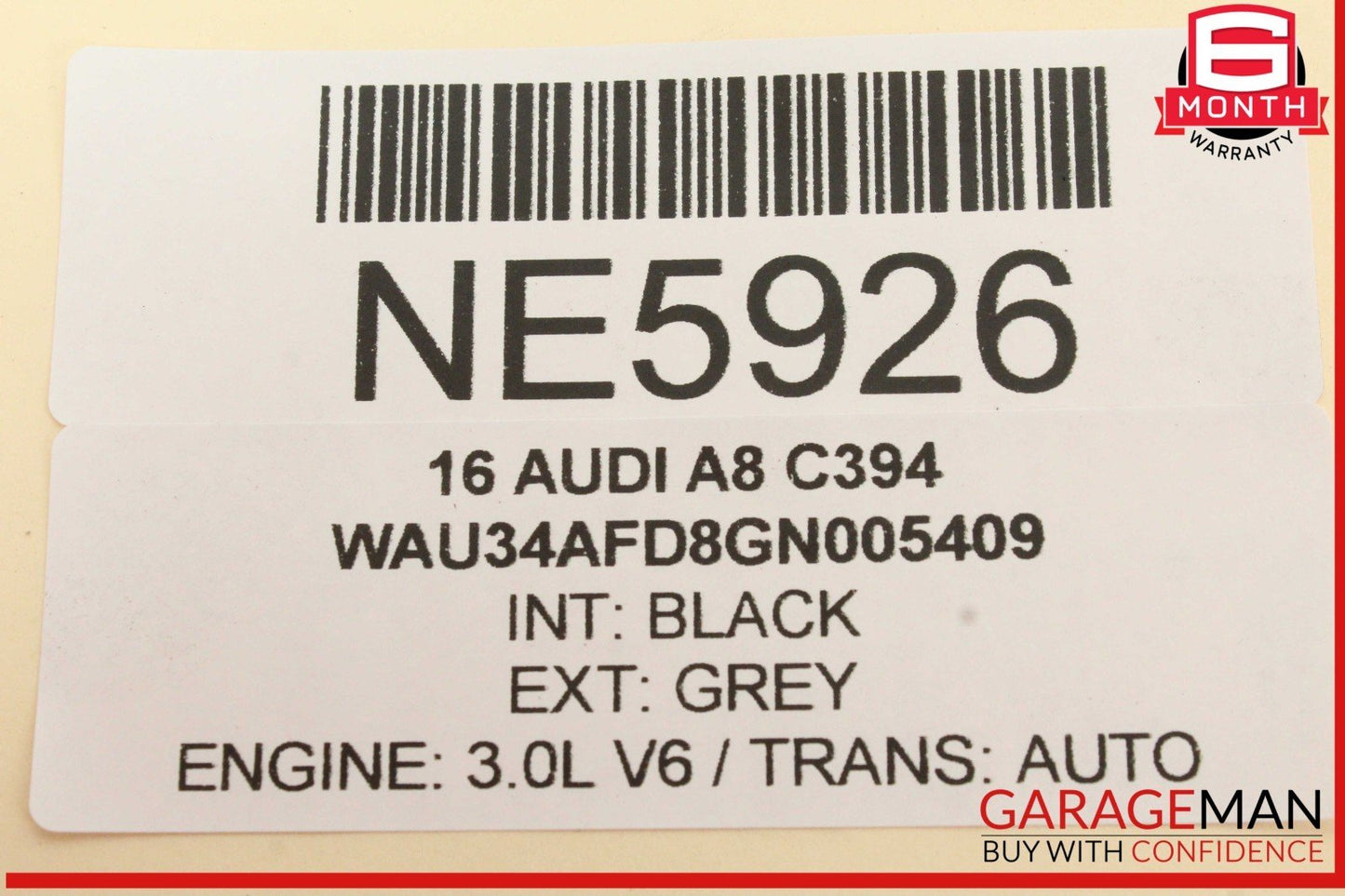 11-18 Audi A8 S8 A8 Quattro Front Core Support Mount Bracket 4H0806151 OEM