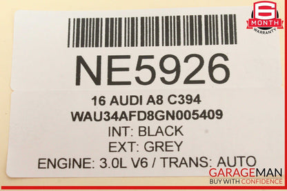 11-18 Audi A8 S8 A8 Quattro Front Core Support Mount Bracket 4H0806151 OEM