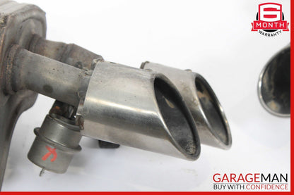 14-17 Maserati Ghibli Rear Left & Right Side Exhaust Muffler Tip Pipe Set of 2
