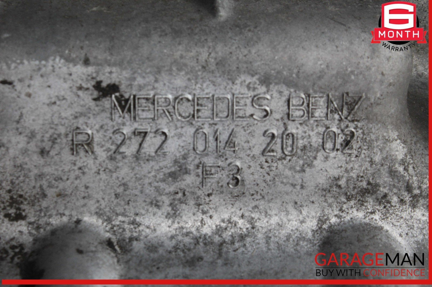 06-13 Mercedes W164 ML350 4MATIC Engine Upper Oil Sump Baffle Pan 2720142002 OEM