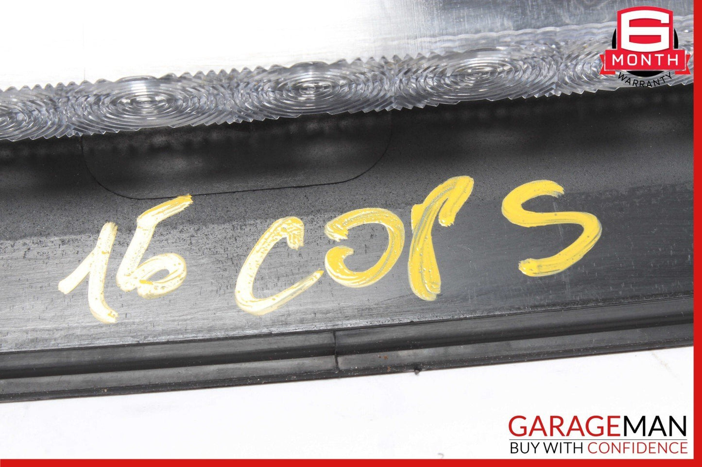 14-19 Mini Cooper Hardtop Rear Tailgate Upper Center Trim Cover Panel Black