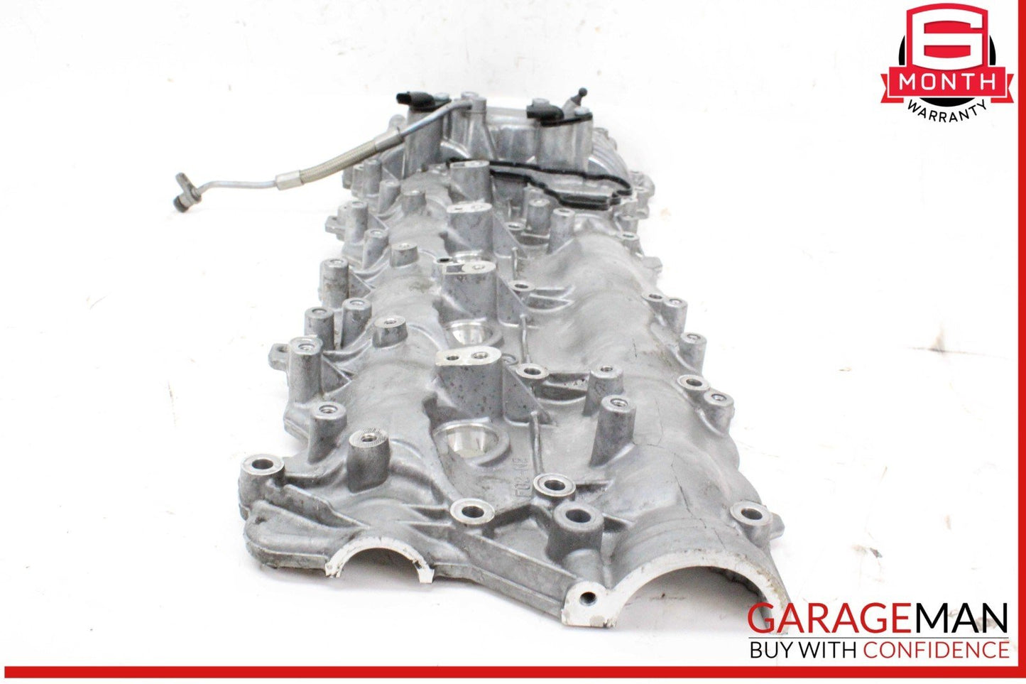 11-20 Mercedes X166 GL450 E550 S550 Left Side Engine Cylinder Head Valve Cover