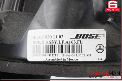 98-05 Mercedes W163 ML350 ML500 Front Right & Left Bose Sound Speaker Set OEM