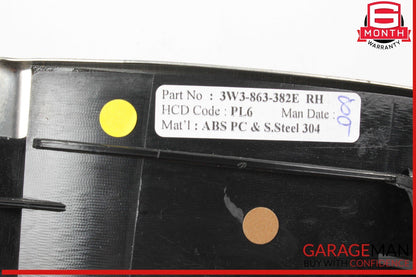 03-12 Bentley Continental GTC Front Left & Front Right Side Door Step Sill OEM