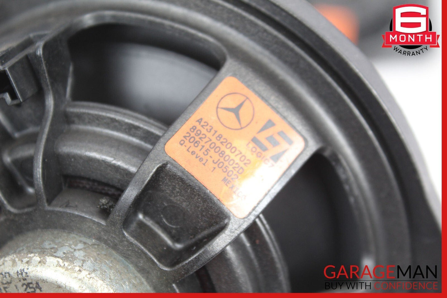 12-19 Mercedes X166 GL450 Front or Rear Door Sound Speaker Logic 7 Set of 2 Pc