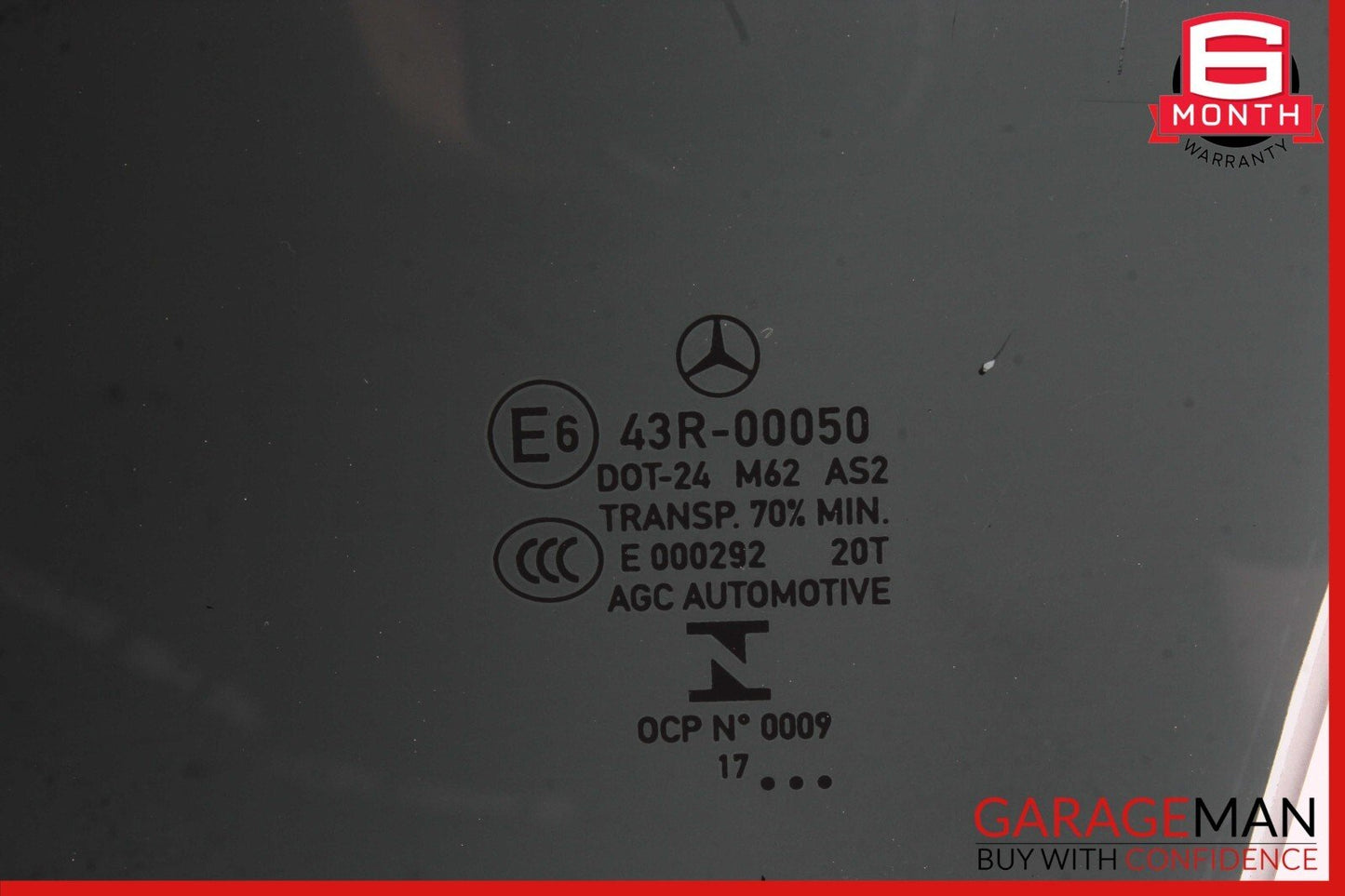 14-18 Mercedes W117 CLA250 Front Left Driver Side Door Window Auto Glass OEM