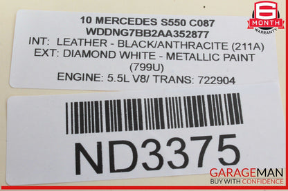 10-13 Mercedes W221 S550 Right Side Headlight Lamp Bi-Xenon 2218206639 OEM