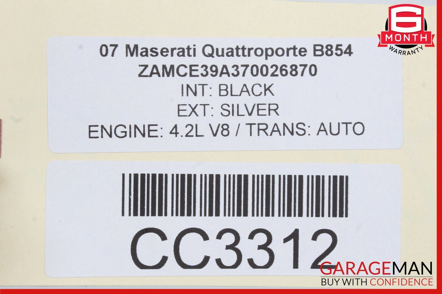03-08 MASERATI QUATTROPORTE  REAR LEFT AND RIGHT SEATS ASSEMBLY