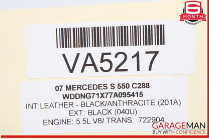 07-10 Mercedes W221 S550 S600 CL600 Power Steering Gear Rack & Pinion OEM