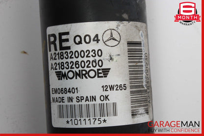 12-18 Mercedes W218 CLS500 Strut Shock Absorber Rear Left & Right Set of 2 Pc