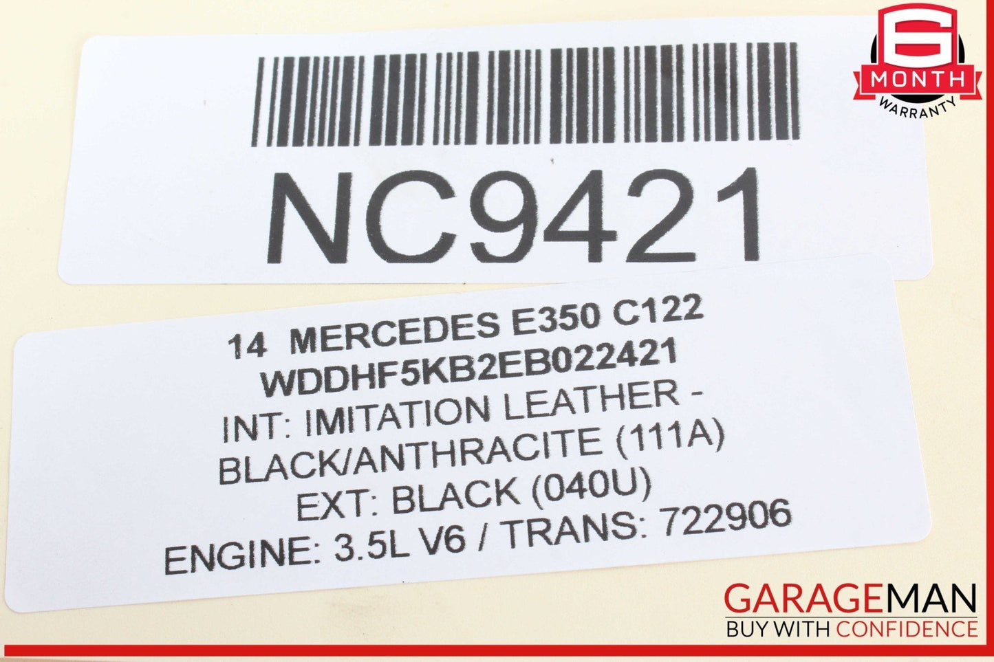 10-18 Mercedes W212 E350 Rear Left & Right Side Brake Caliper Calipers Set OEM