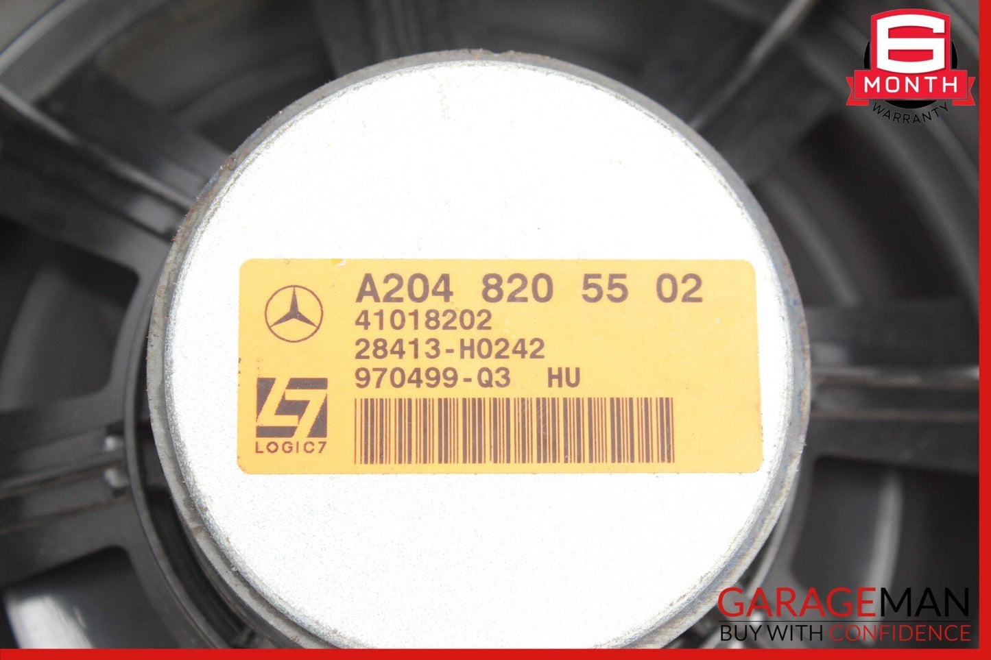 08-18 Mercedes W204 C250 CLS550 Front Door Audio Speaker Logic 7 Set of 2 Pc OEM