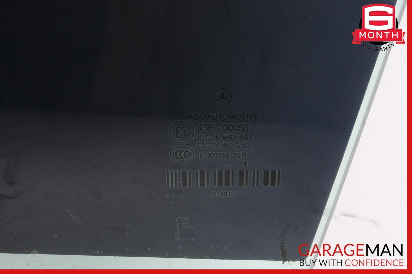 10-13 Mercedes W207 E550 E350 Front Left Driver Side Window Glass OEM