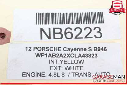 10-16 Porsche Cayenne S 958 Panamera 970 S 4.8L Left Side Cylinder Head OEM