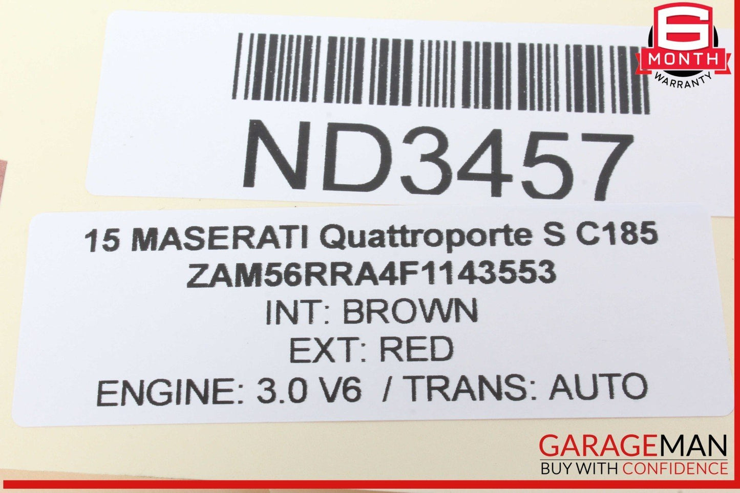 14-17 Maserati Quattroporte S Center Console Heater Evaporator Core Blower OEM