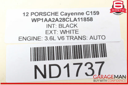 11-18 Porsche Cayenne 958 S Front Right & Left Shock Absorber Strut Spring Set