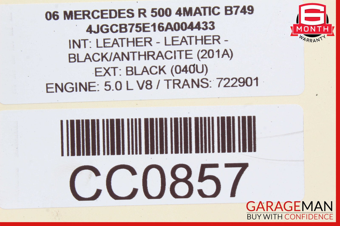 06-13 Mercedes W251 R500 GL450 Front Right & Left Brake Caliper Calipers Set OEM