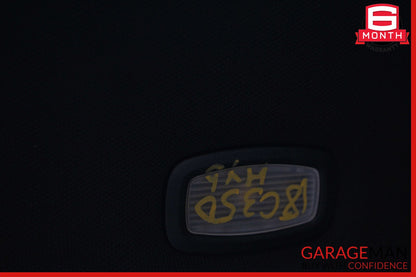 15-20 Mercedes W205 C350e Roof Headliner Pillar Trim Assembly Suede Black