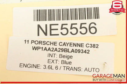 11-18 Porsche Cayenne 958 Front Right & Left Shock Absorber Strut Spring Set OEM