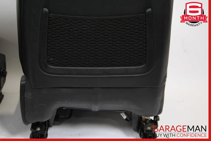 14-17 Maserati Ghibli M157 Front Complete Seat Cushion Cover Assy Set Black OEM