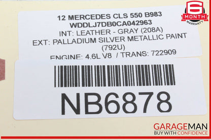 12-18 Mercedes W218 CLS550 CLS400 CLS63 Center Dash Dashboard Trim Bezel OEM