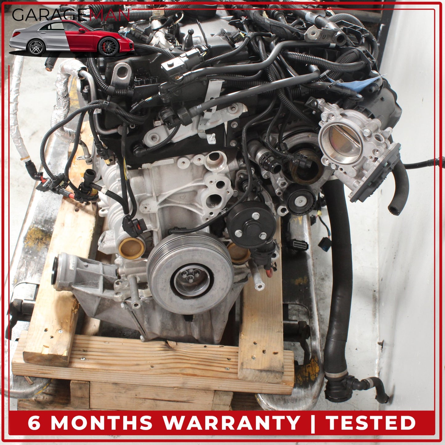 2016-2021 BMW 430i F36 AWD 2.0L I4 Engine Motor Assembly B46B20B mileage 80k