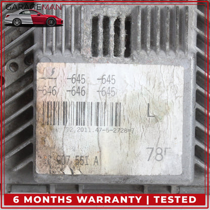 2012-2015 Audi A7 A6 3.0L Engine Computer Control Module Unit 4G0907551A OEM